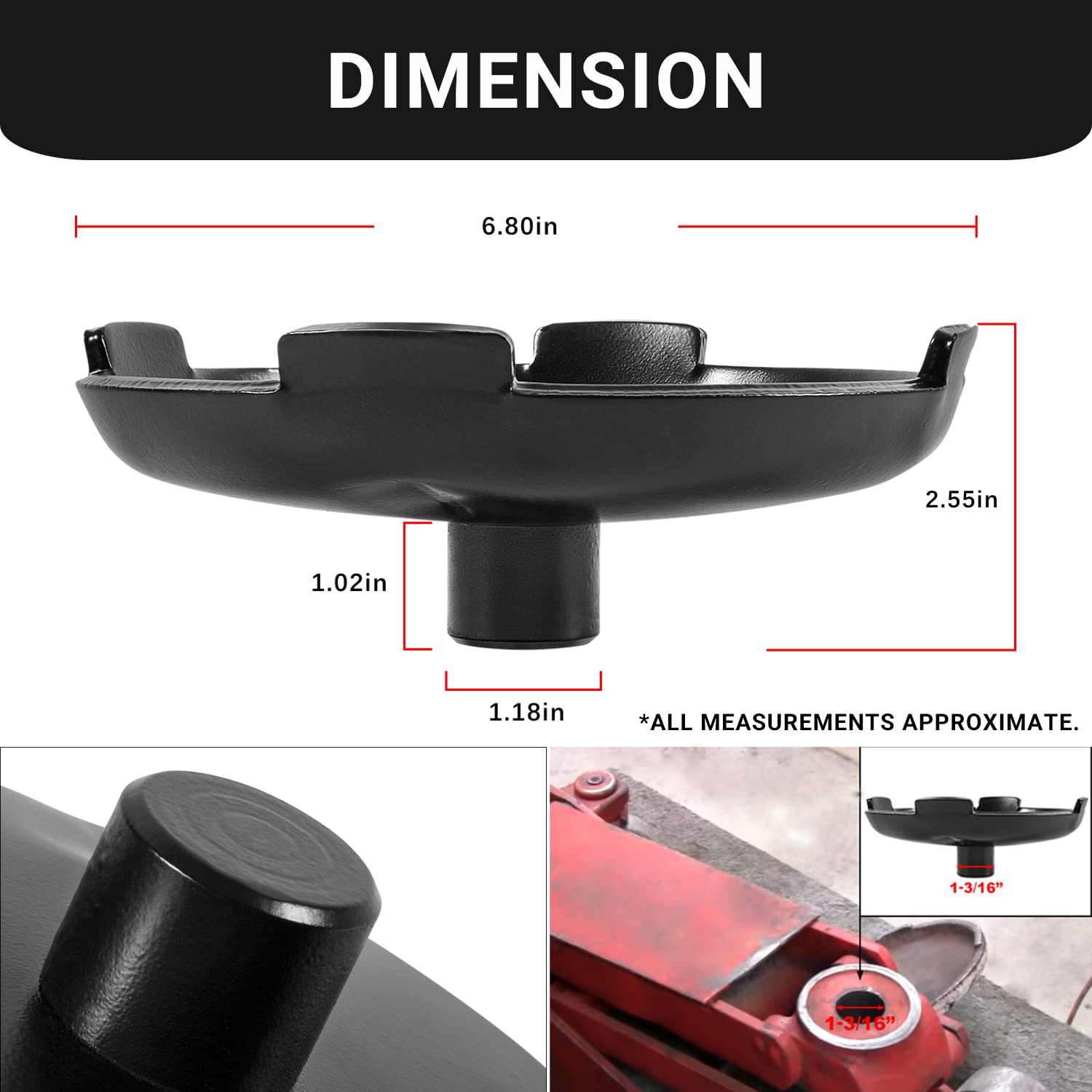 Amazon.com: Saddle Replace for Low Profile Floor Jack Universal